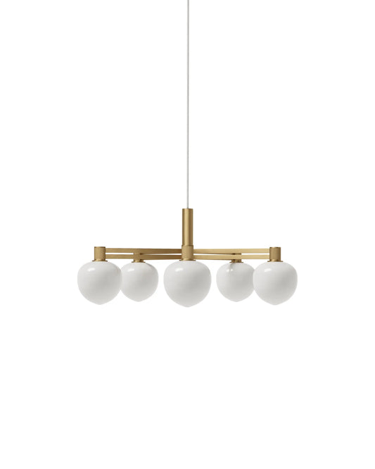 Memoir Chandelier, Brass, 120 V