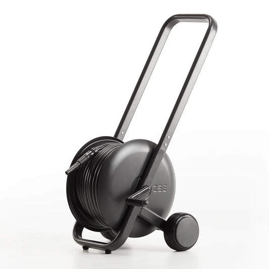 Tasman Cart, Hose Reel 50m, Black