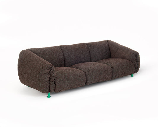 Zanotta Za:Za Max, tess. Viero sottobosco, base Verde - studio