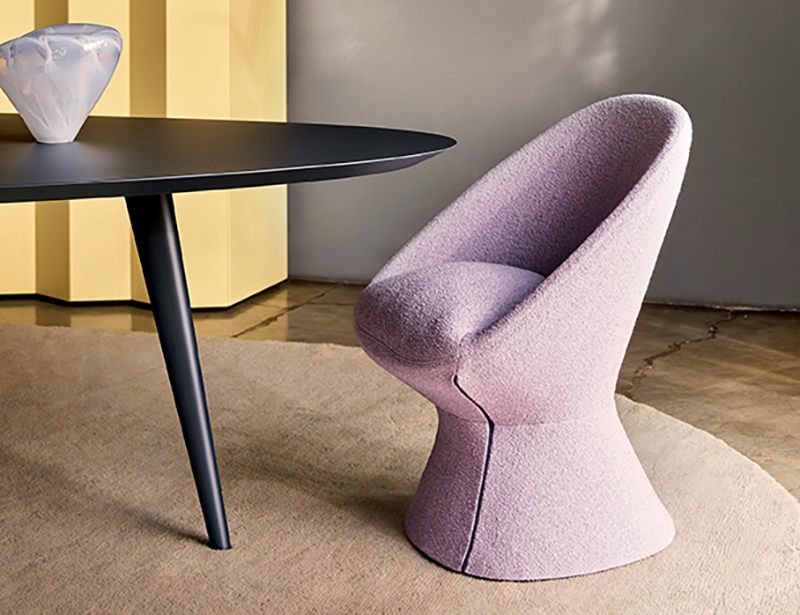 Poltroncina Giuno, Vimini Riviera Arancione