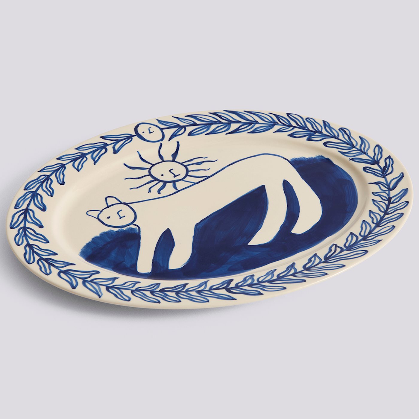 LA PITTURA OVAL SERVING