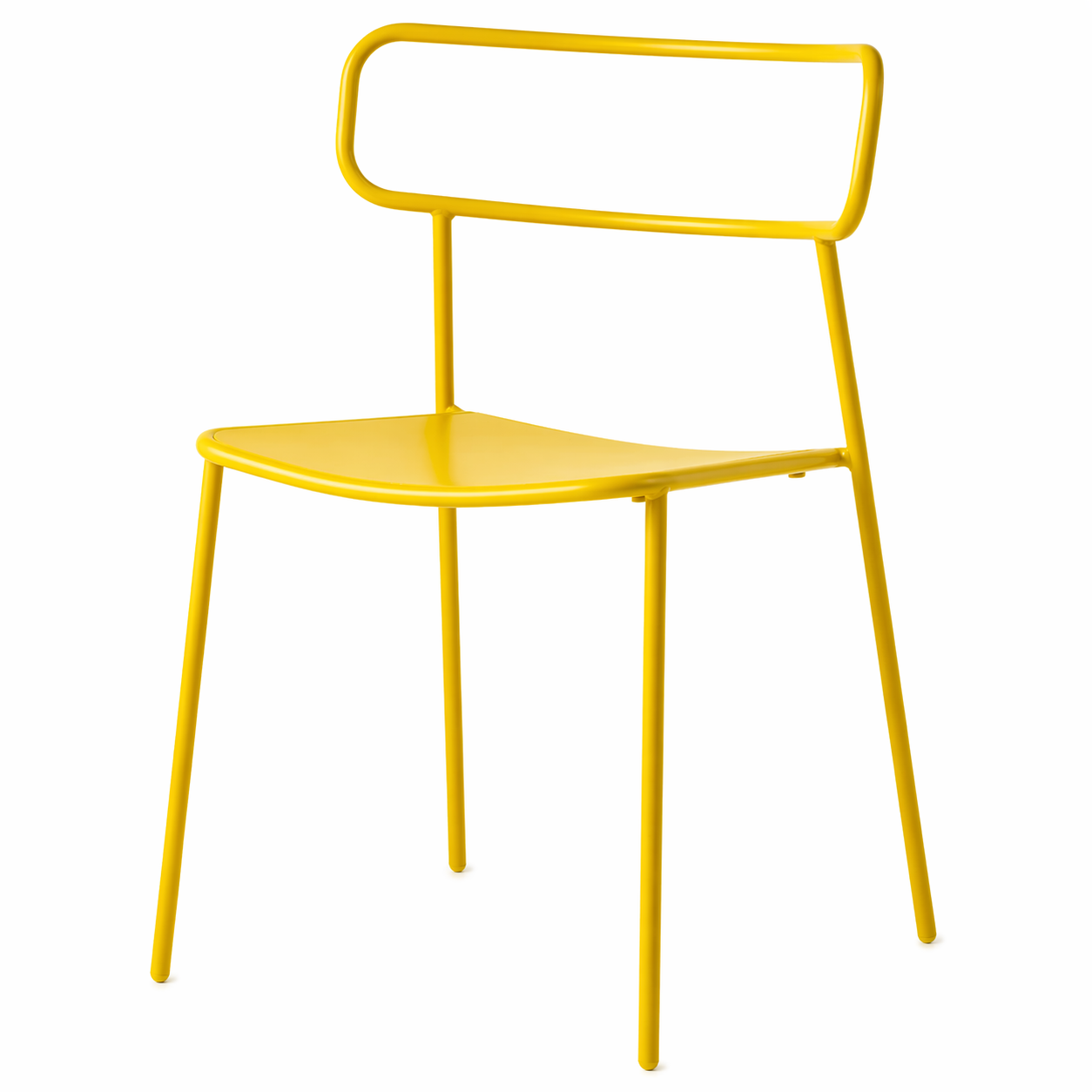 PALOMA CHAIR PAINTED RAL 1004 YELLOW