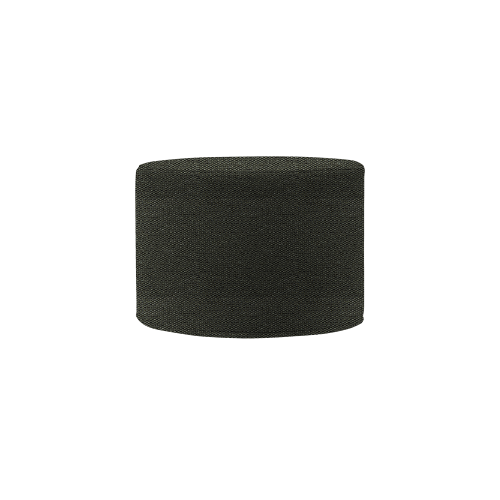 Pouf Drum High, Tessuto Vision 528, Green, ø45 h40