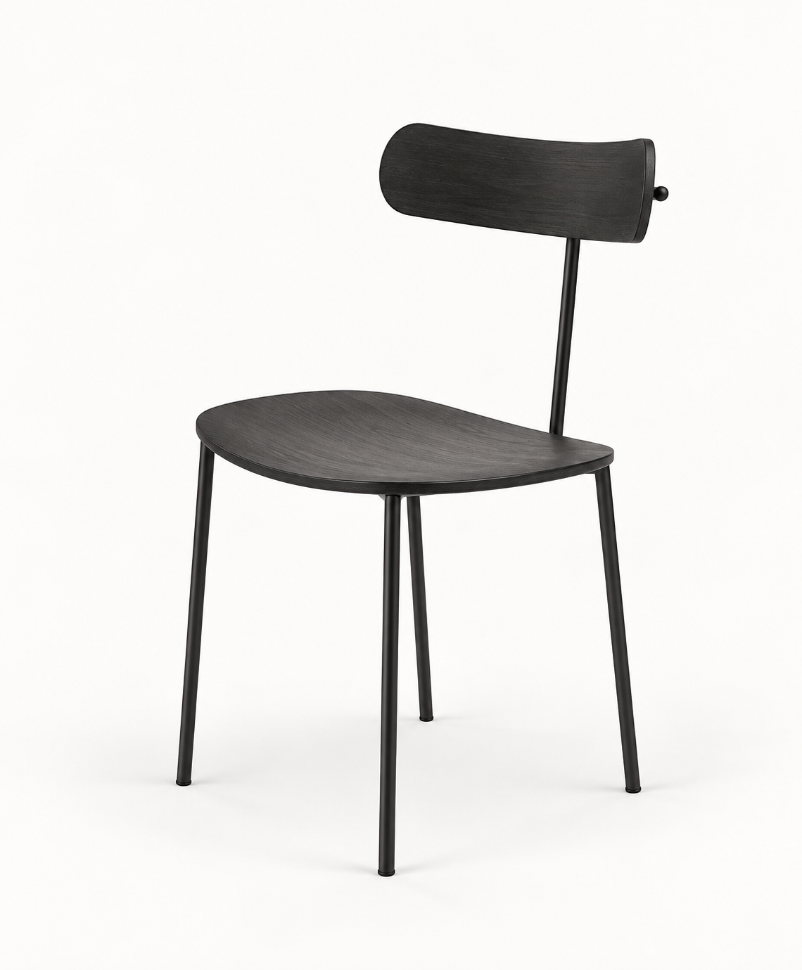 ECH3 CHAIR SMOKED OAK / BLACK