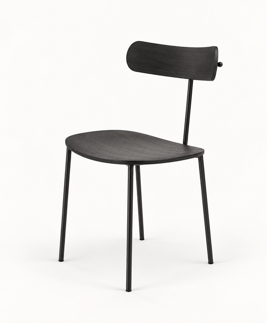 ECH3 CHAIR SMOKED OAK / BLACK