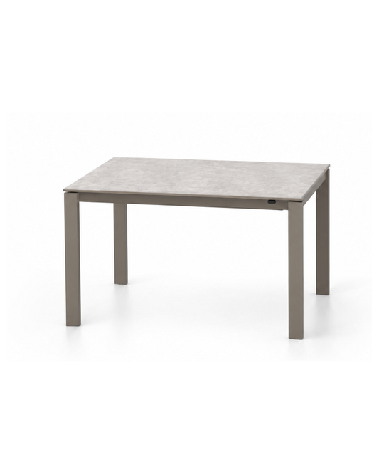 Tavolo Allungabile, Eminence, Ceramica, Tortora, 110(155)x70