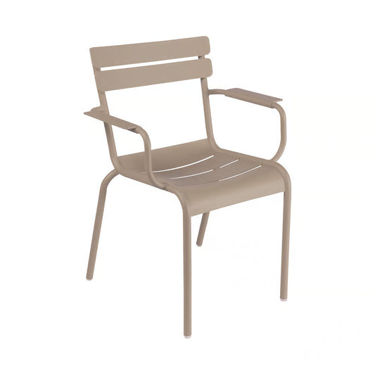 Luxembourg Outdoor Armchairs, Nutmeg
