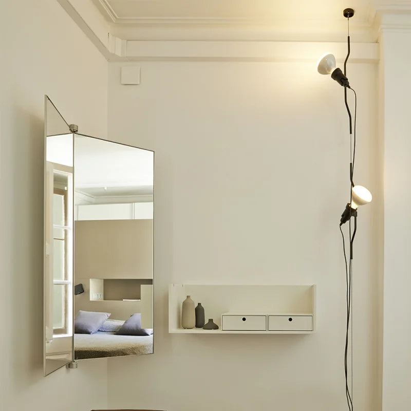 Lampada Parentesi con Dimmer, Nera