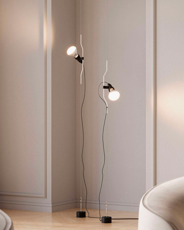 Lampada Parentesi, Bianco