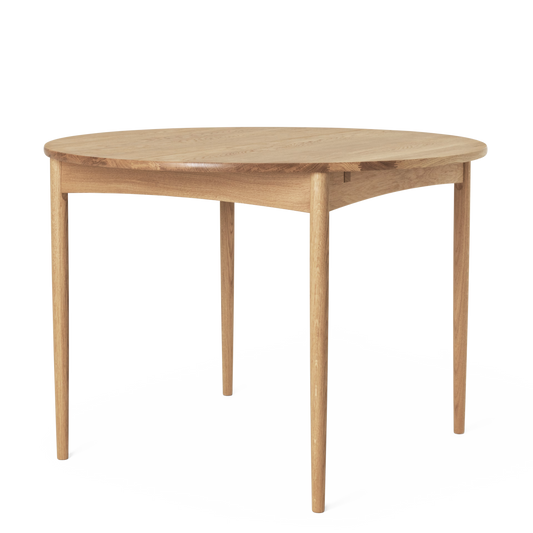 Tavolo BM0121, Rovere Olio, Ø120, Allungabile