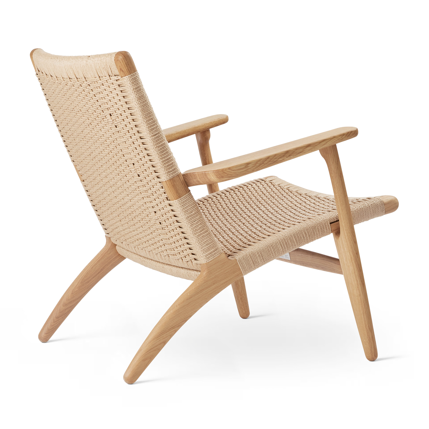 CH25 LOUNGE SEATING SED.NATURAL CORD/FIN. ROVERE OLIO