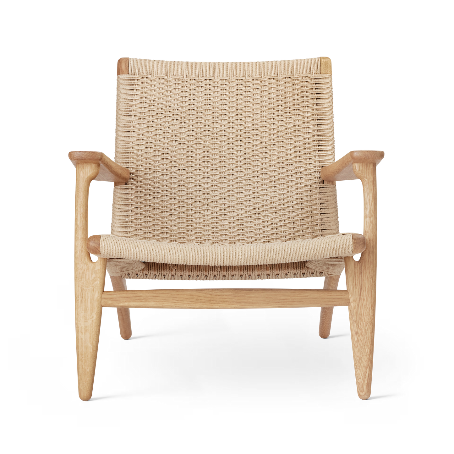 CH25 LOUNGE SEATING SED.NATURAL CORD/FIN. ROVERE OLIO
