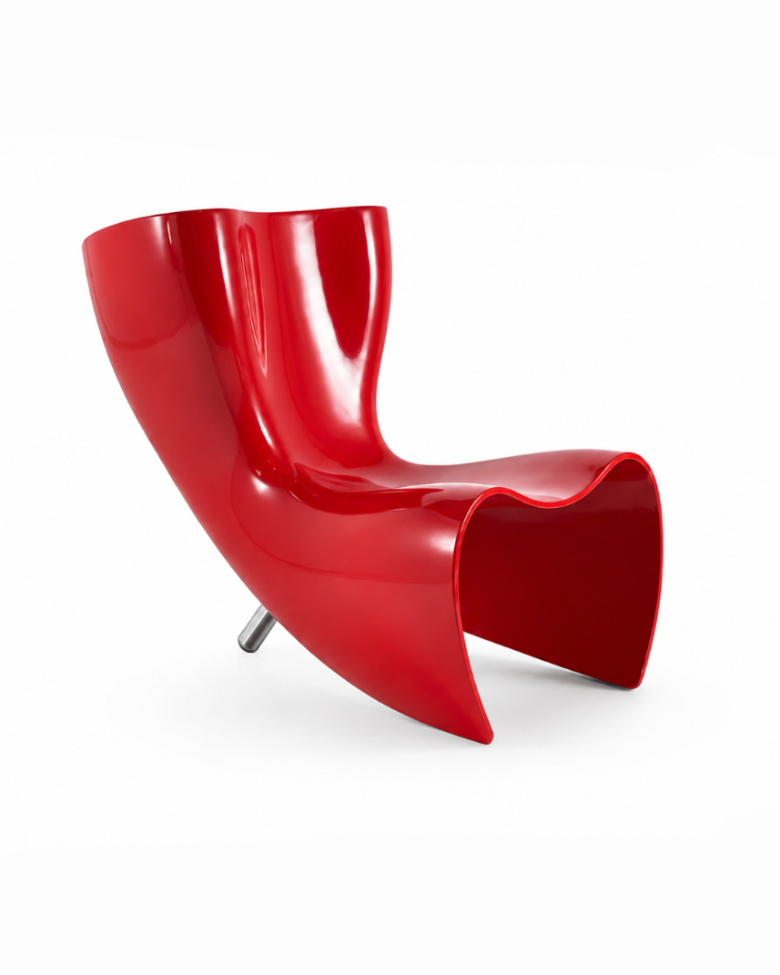 Poltrona Felt Rosso