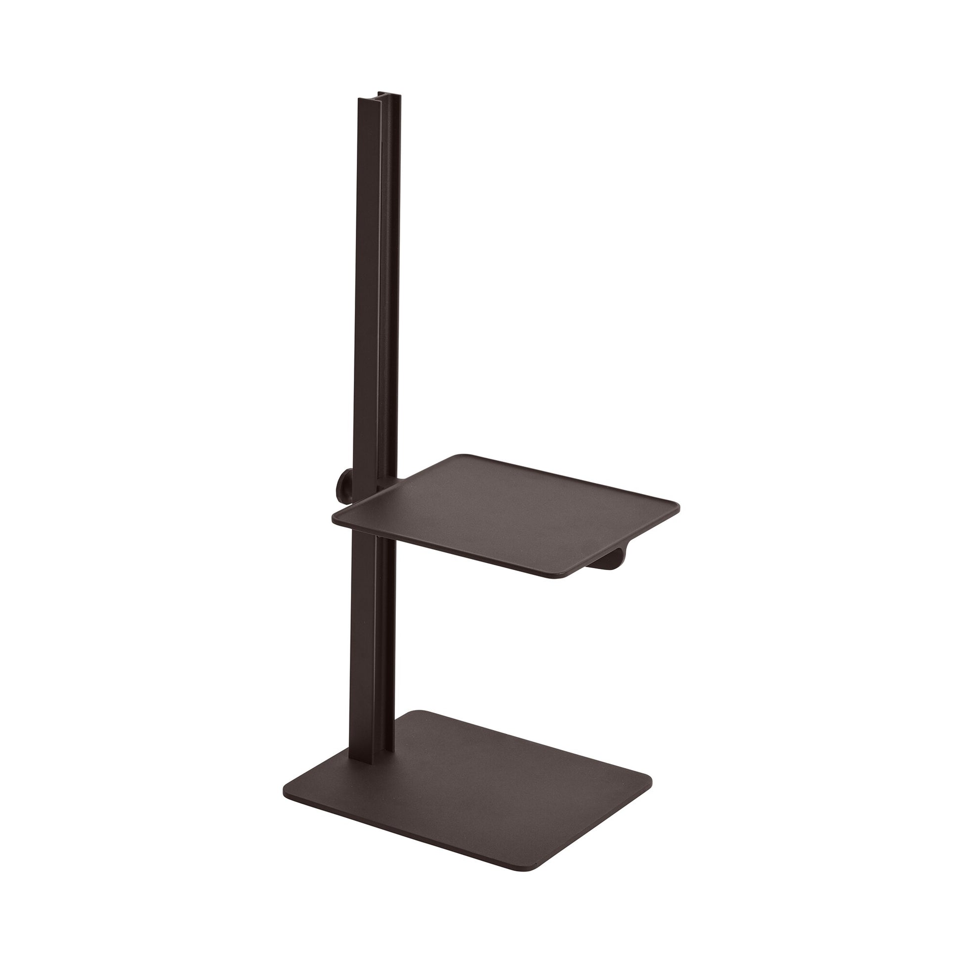 Tavolino Museum regolabile String Furniture, Dark Brown