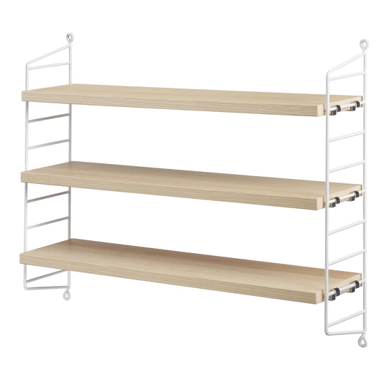 String Pocket libreria ash/white