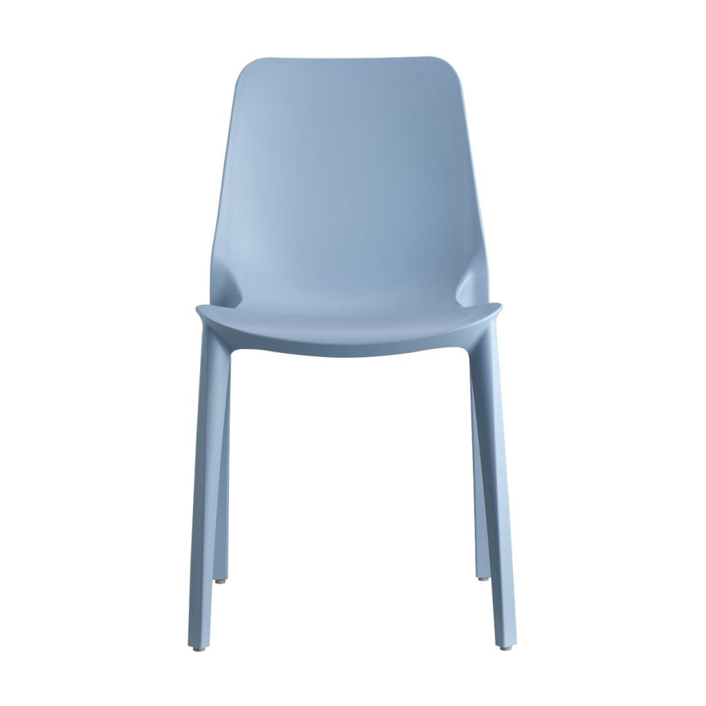 Sedia Ginevra Scab, Azzurro - vista frontale | #color_Azzurro