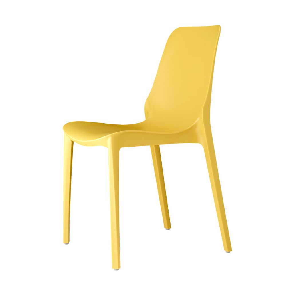 Sedia Ginevra Scab, Senape - vista laterale | #color_Senape