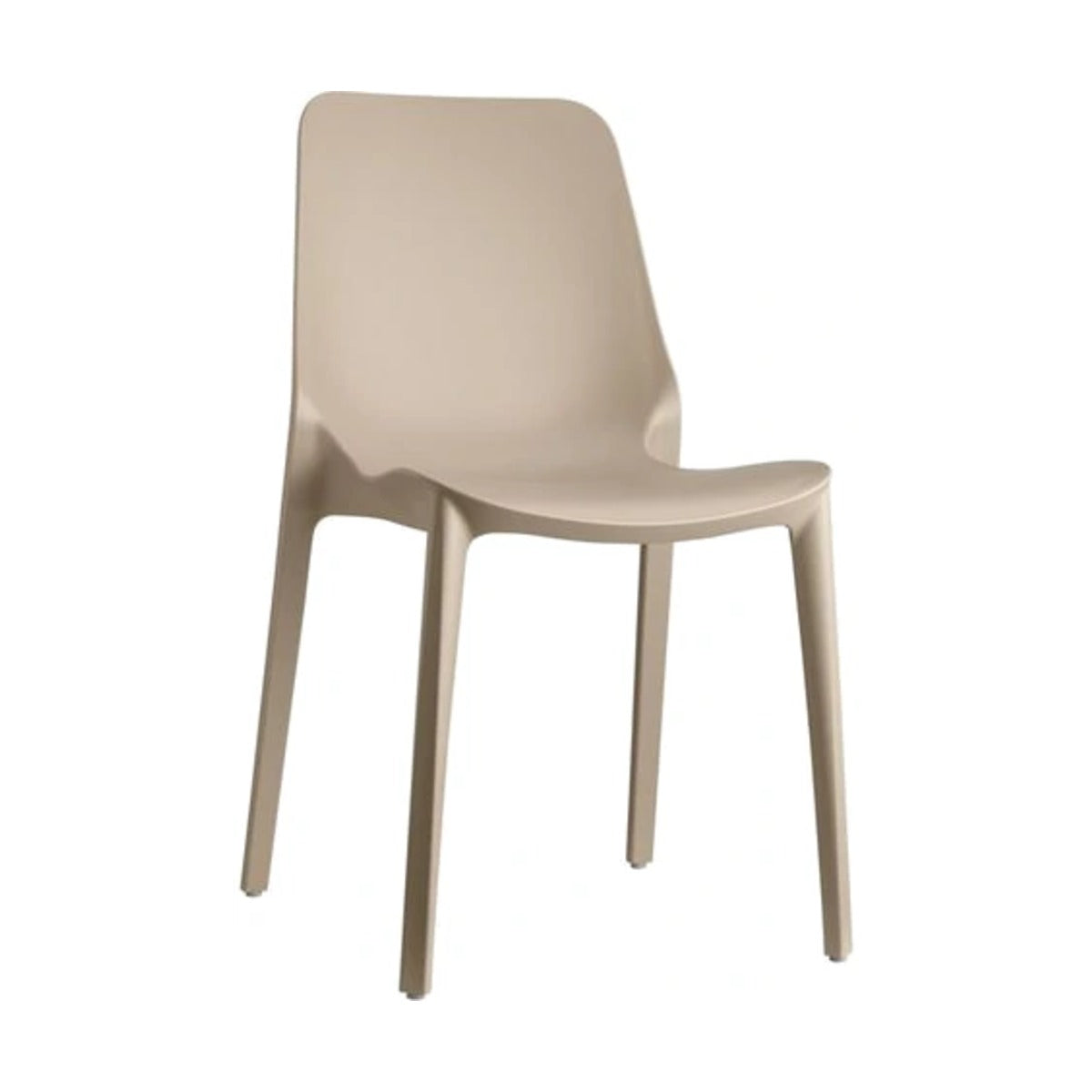 Sedia Ginevra Scab, Tortora Go Green - vista 3/4 | #color_Tortora gogreen