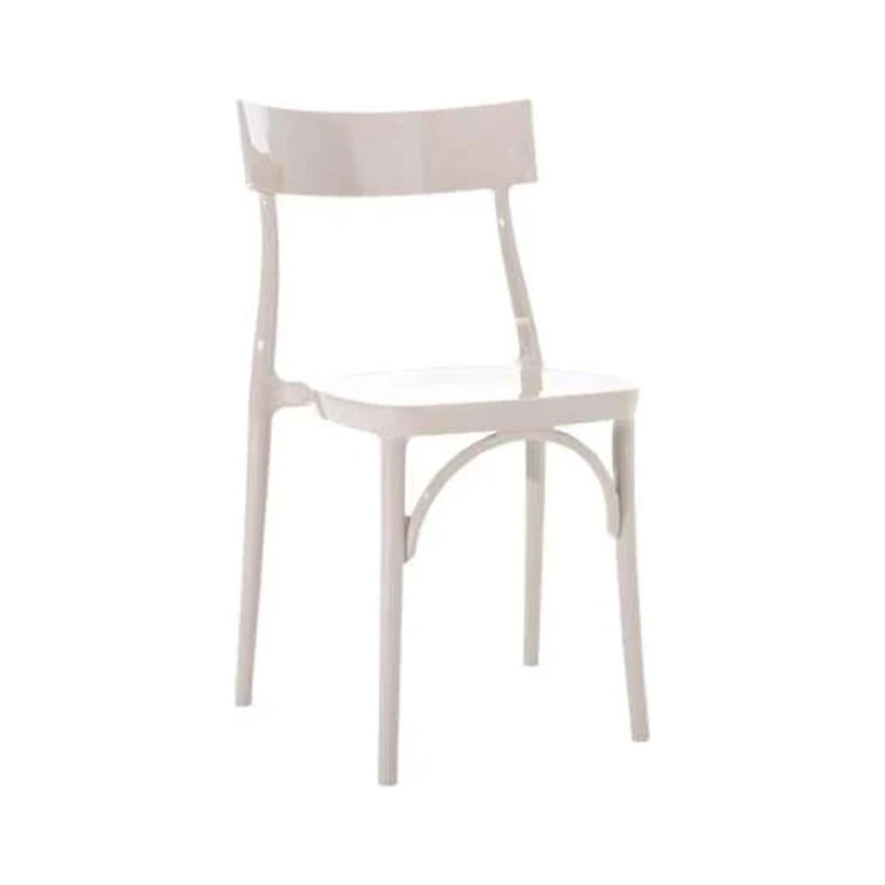 Sedia Milano 2015 Colico, Bianca - vista frontale | #color_Bianca