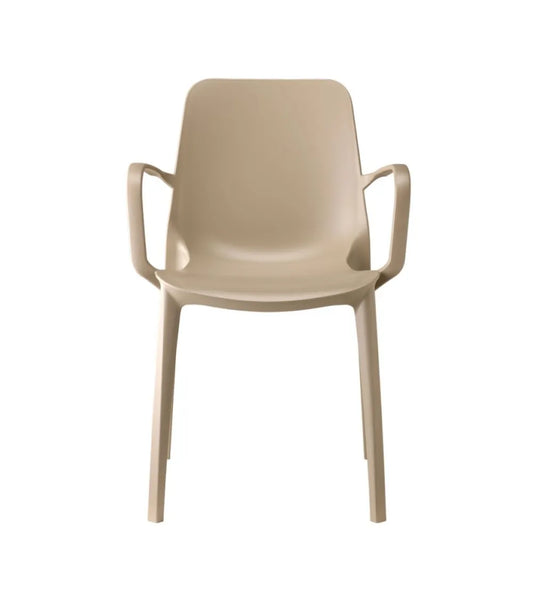 Ginevra Chair, Dove Grey Armrests