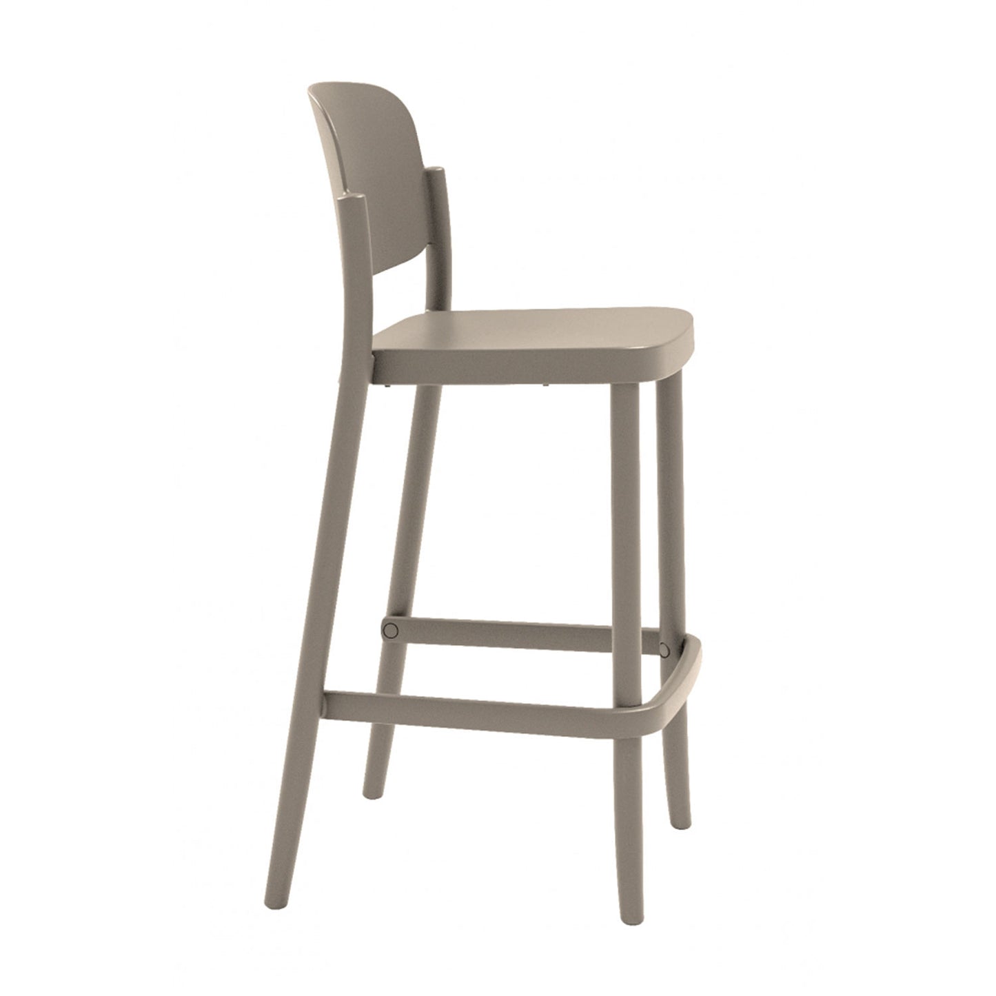 Sgabello Piazza 3 Grigio