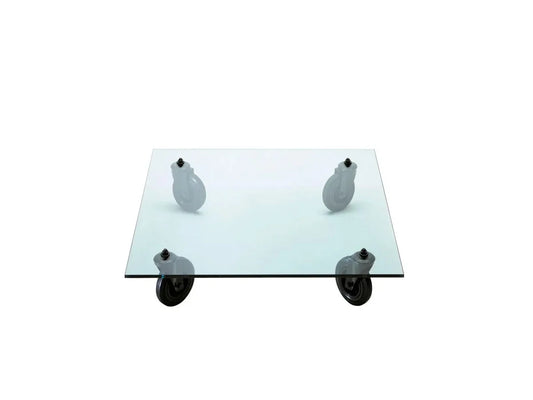 Tavolo con Ruote Aulenti, 100x100
