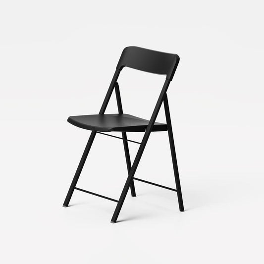 ZETA FOLDING CHAIR - BLACK 
