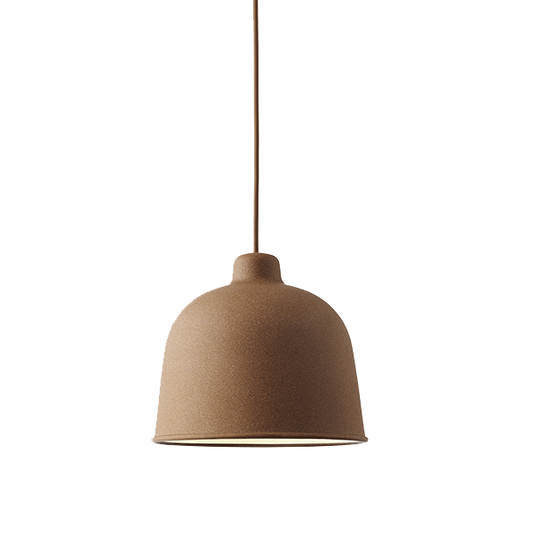 GRAIN NATURE BROWN SUSPENSION LAMP 