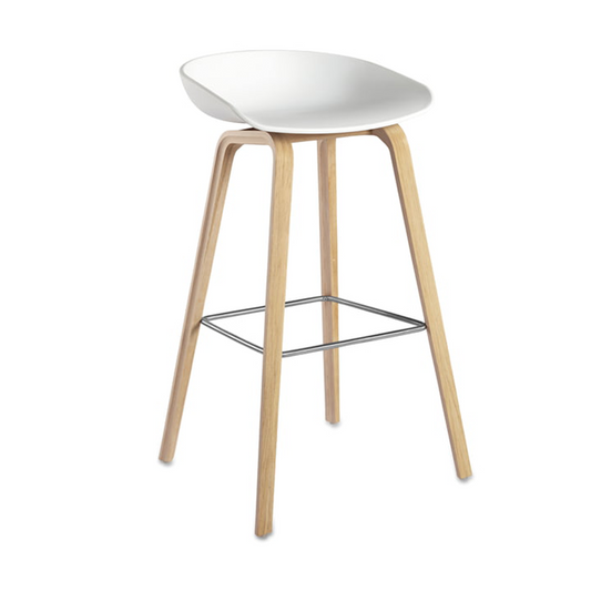 AAS32 WHITE STOOL