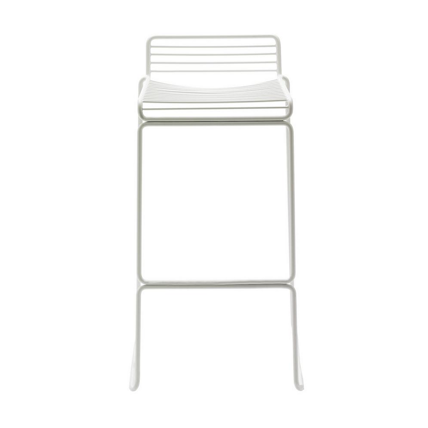 HEE BAR STOOL H65 WHITE