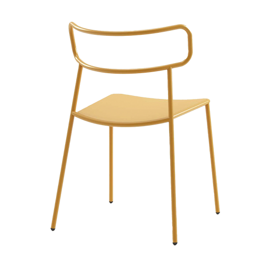 PALOMA CHAIR PAINTED RAL 1004 YELLOW