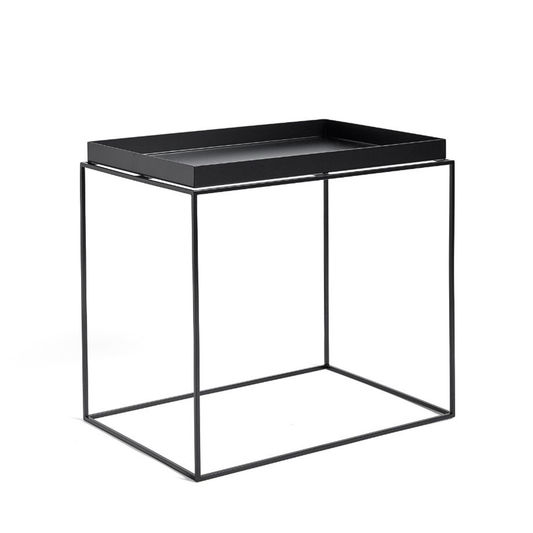 TRAY TABLE L BLACK