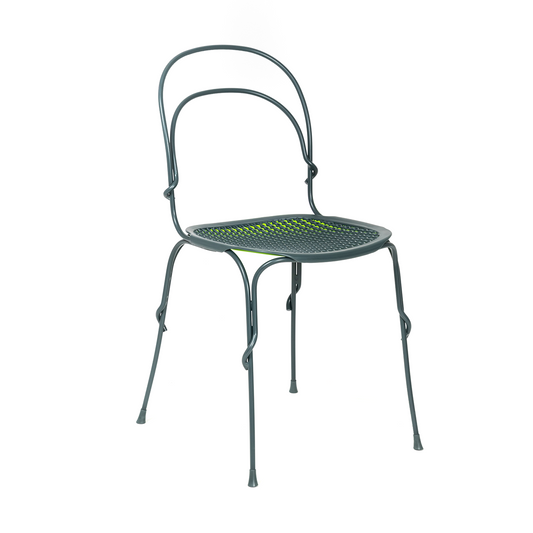 VIGNA TUBULAR CHAIR CIRCULAR GREY