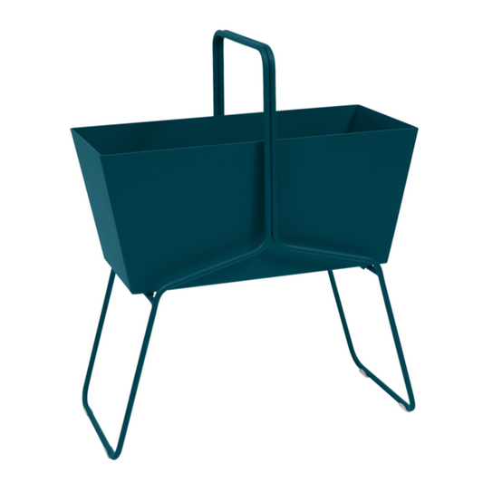 BASKET PLANTER HIGH VERSION ACAPULCO BLUE (cod. 21)