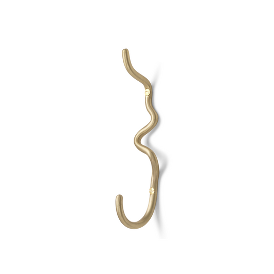 BURVATURE HOOK BRASS