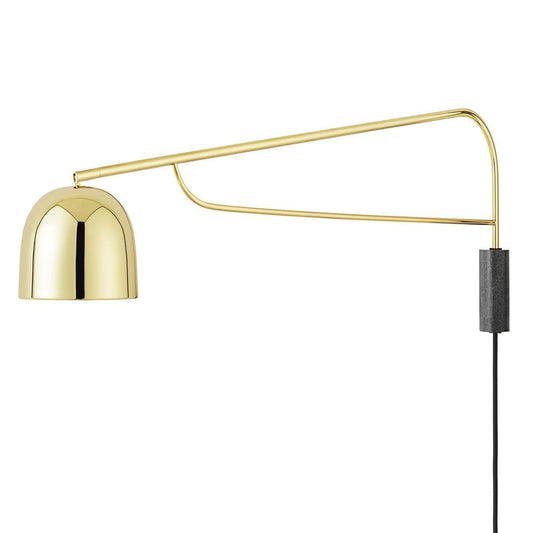 GRANT WALL LAMP BRASS 