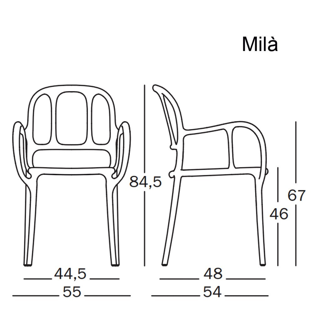 MILA POLTRONCINA NERA
